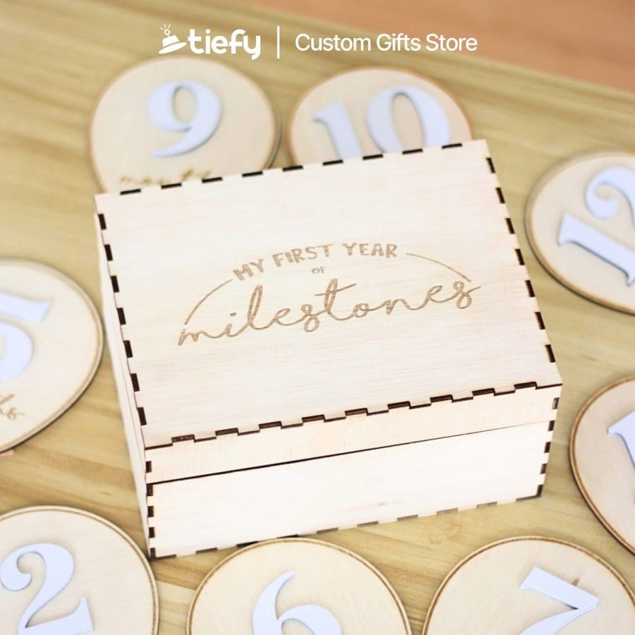 Balloon Baby Milestone Sign - Image 5