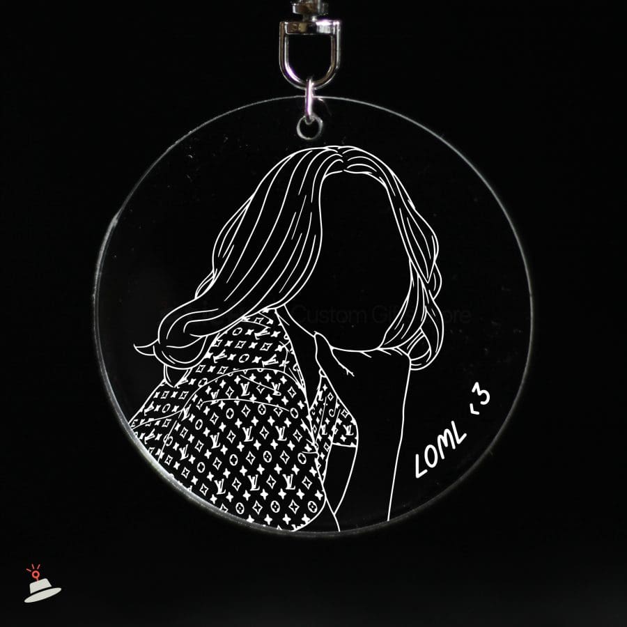 Portrait Keychain. - Image 5