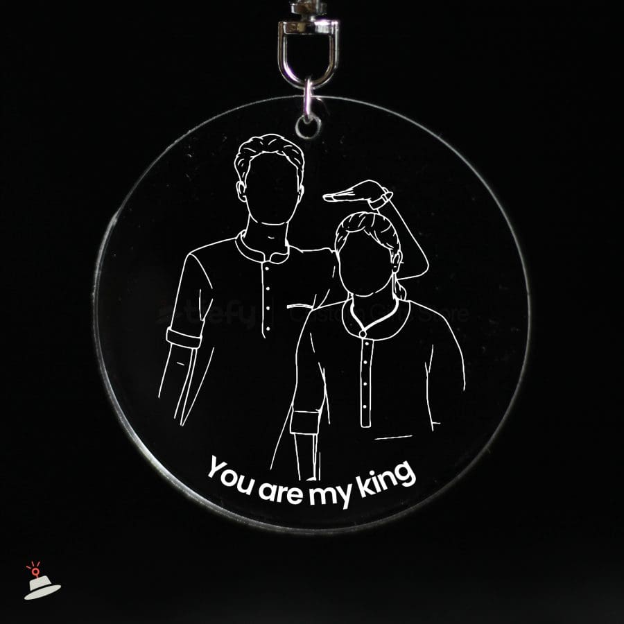 Portrait Keychain. - Image 6