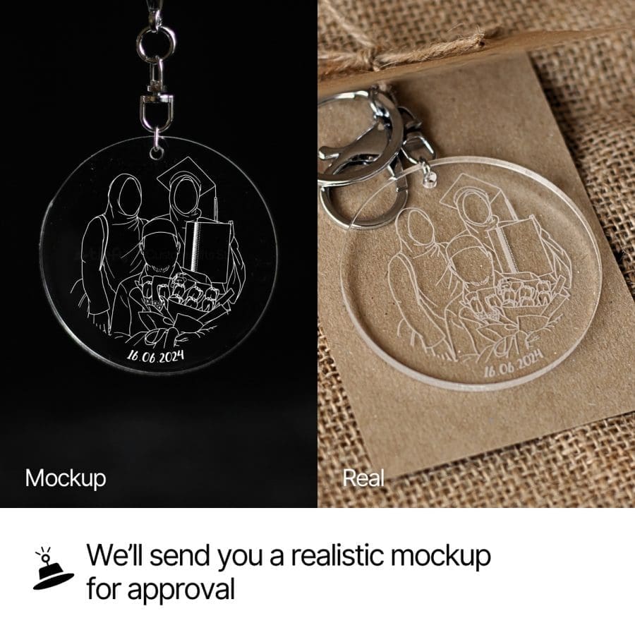 Portrait Keychain. - Image 8