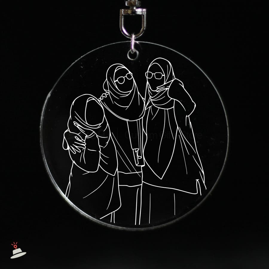 Portrait Keychain. - Image 7