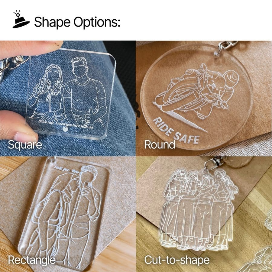 Portrait Keychain. - Image 3