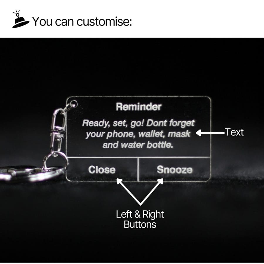 Reminder Keychain. - Image 2