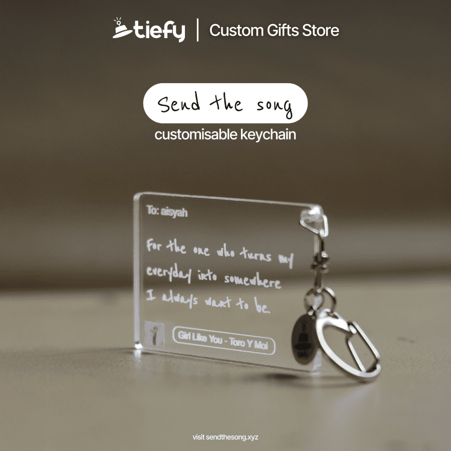 Send The Song Keychain